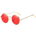 2019 Metal Sunglasses Men Women Fashion Round Glasses Small Frame Vintage Sunglasses High Quality UV400 Eyewear